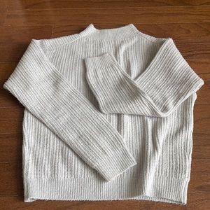 Uniqlo lavender mock neck sweater